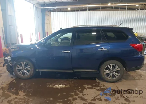 2017 Nissan Pathfinder S из США, поврежденный, VIN 5N1DR2MMXHC635023